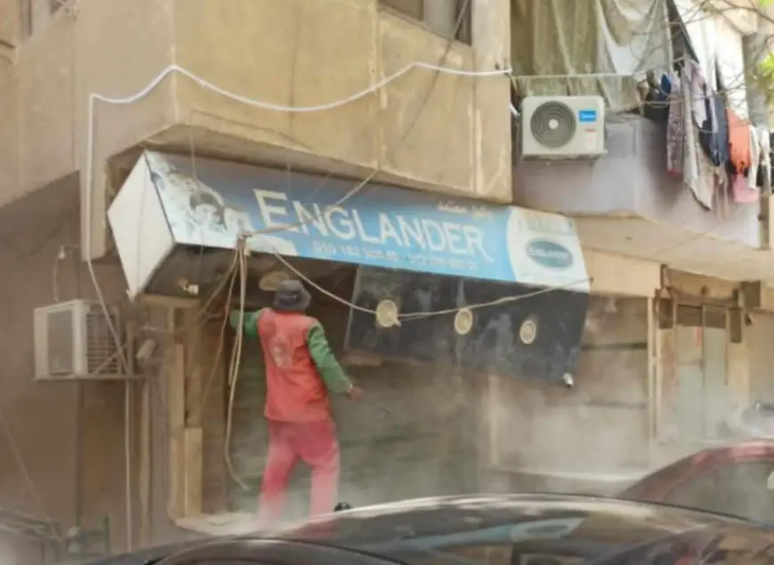 التنمية المحلية: مرور لقطاع التفتيش على حي المعادي وغلق وتشميع عدد من المحال غير المرخصة وإزالة إشغالات