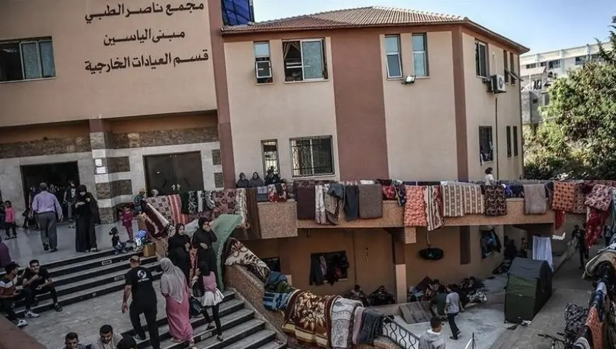 مجمع ناصر الطبي: طواقمنا تعمل في ظروف مأساوية.. والحد الأدنى من الطعام غير متوفر لهم