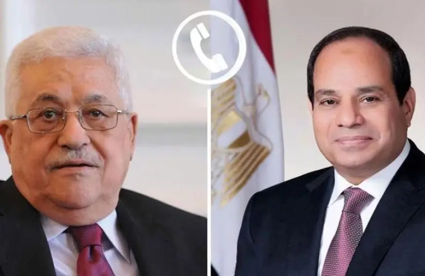 الرئيس السيسي يتلقى اتصالا من الرئيس الفلسطيني للتهنئة بعيد الأضحى المبارك