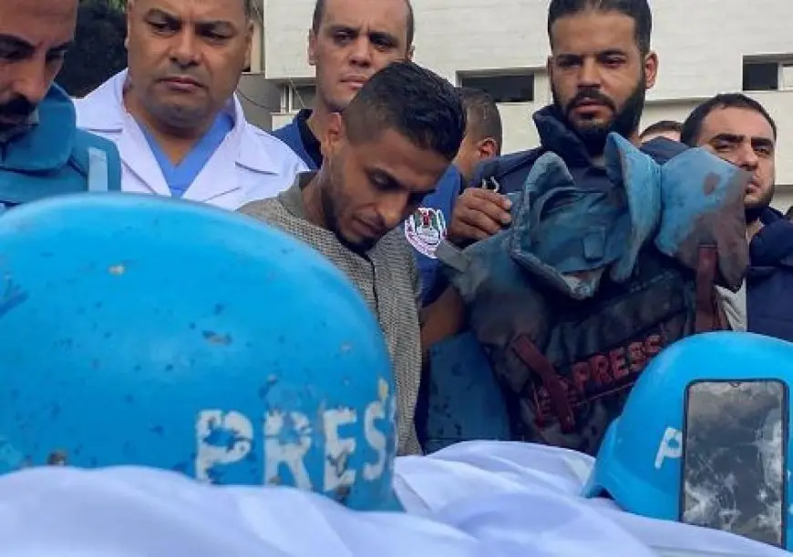 ارتفاع عدد الشهداء الصحفيين في قصف الاحتلال لساحة المستشفى المعمداني إلى 4