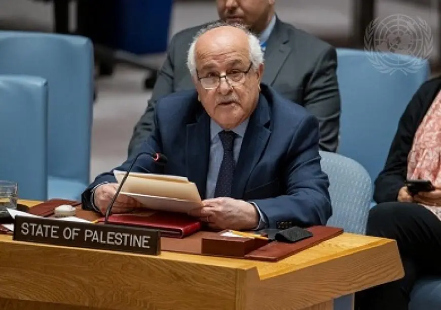 مندوب فلسطين بالأمم المتحدة: مؤتمر حل الدولتين تنفيذي.. وعلى الدول اتخاذ خطوات عملية لا تتملص منها إسرائيل