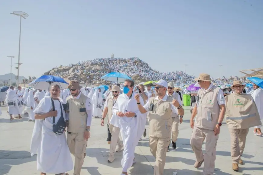 وزير الصحة يبحث مع نظيره السعودي الحالة الصحية للحجاج المصريين