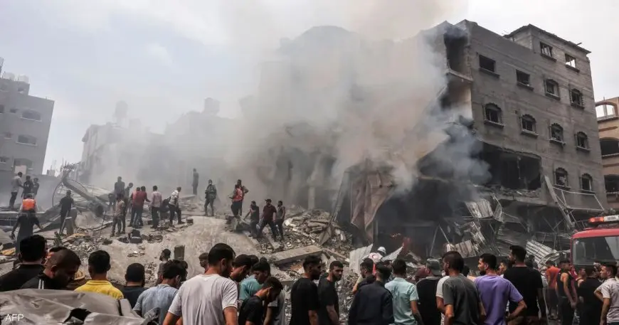 استشهاد 18 فلسطينيا في غارات إسرائيلية متواصلة على قطاع غزة