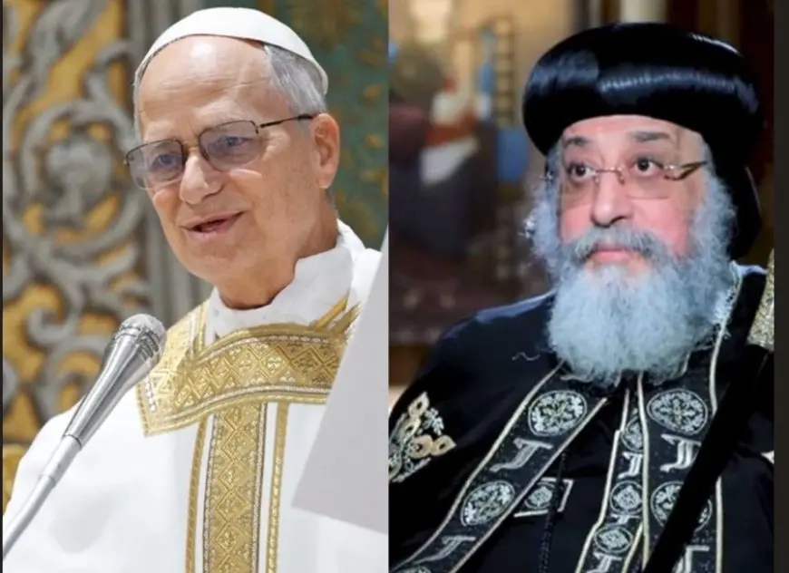 البابا تواضروس الثاني وبابا الفاتيكان يدعوان لوقف الحرب العدوانية على غزة
