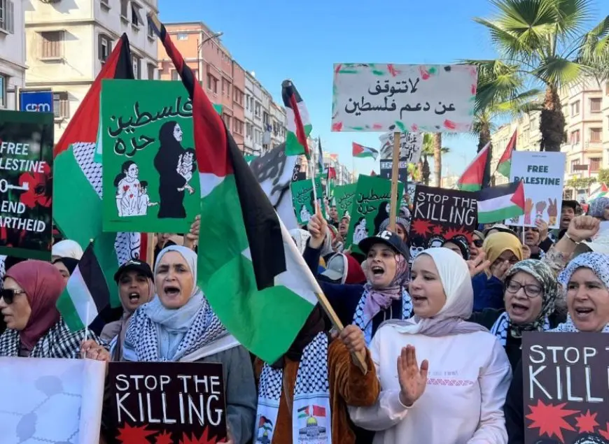 لن ننسى غزة الأقصى.. مظاهرات بالمغرب ضد حرب الإبادة الإسرائيلية