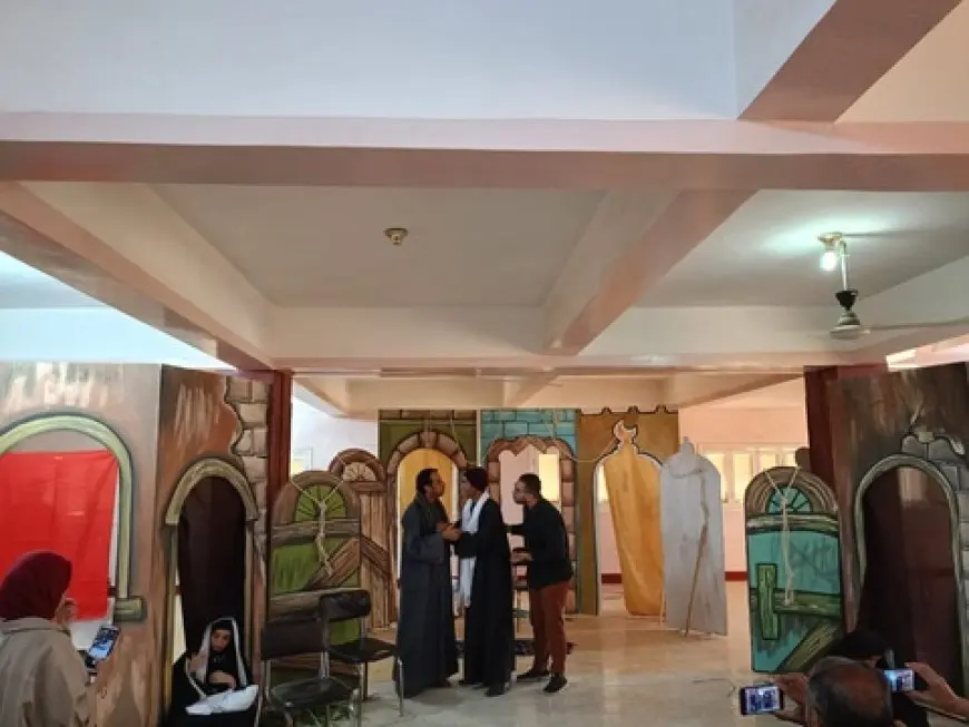 عرض أرض الأمل بسوهاج ضمن مشروع المسرح التوعوي لقصور الثقافة