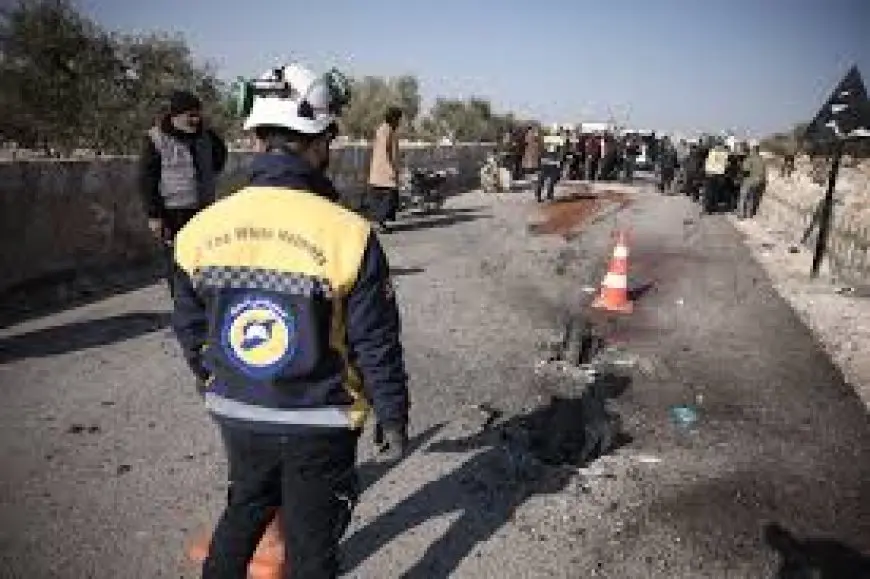 الدفاع المدني السوري يعلن مقتل شخصين بهجوم من طائرة مسيرة على دراجة نارية في إدلب
