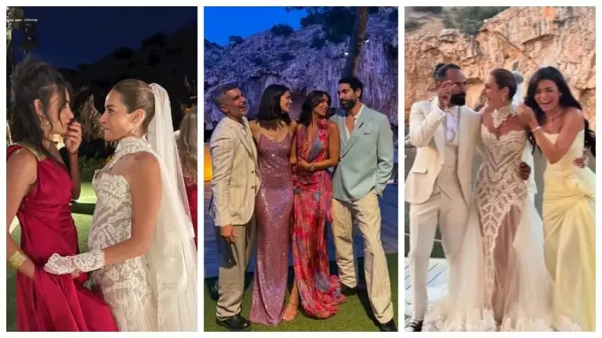 أبرزهم أسماء جلال وتارا عماد.. 20 صورة لنجمات الفن في حفل زفاف أمينة خليل