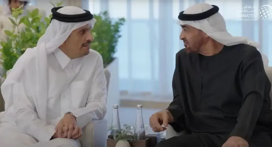 مباحثات إماراتية قطرية تتناول قضايا إقليمية ودولية