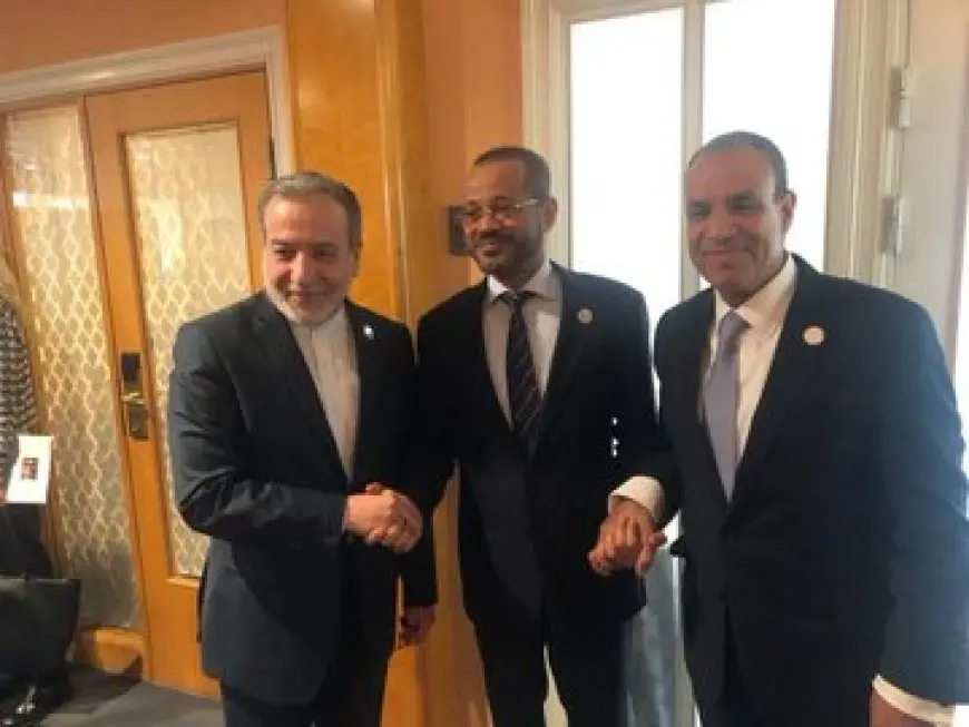 وزير الخارجية يلتقي بنظيريه الإيراني والعُماني على هامش المنتدى العالمي في أوسلو