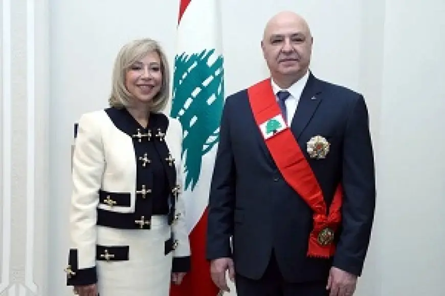 الرئيس اللبناني وقرينته يتوجهان إلى الفاتيكان للقاء البابا ليو