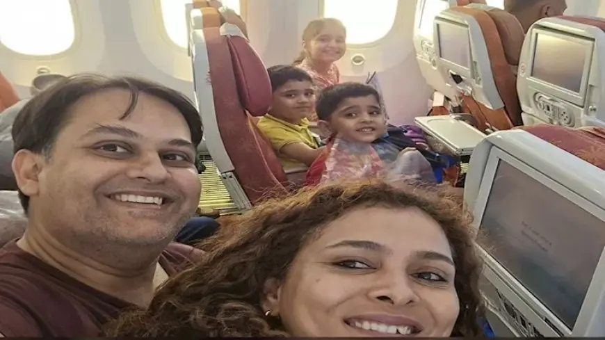 صورة الوداع الأخيرة.. قصة عائلة هندية قضت في الطائرة المنكوبة