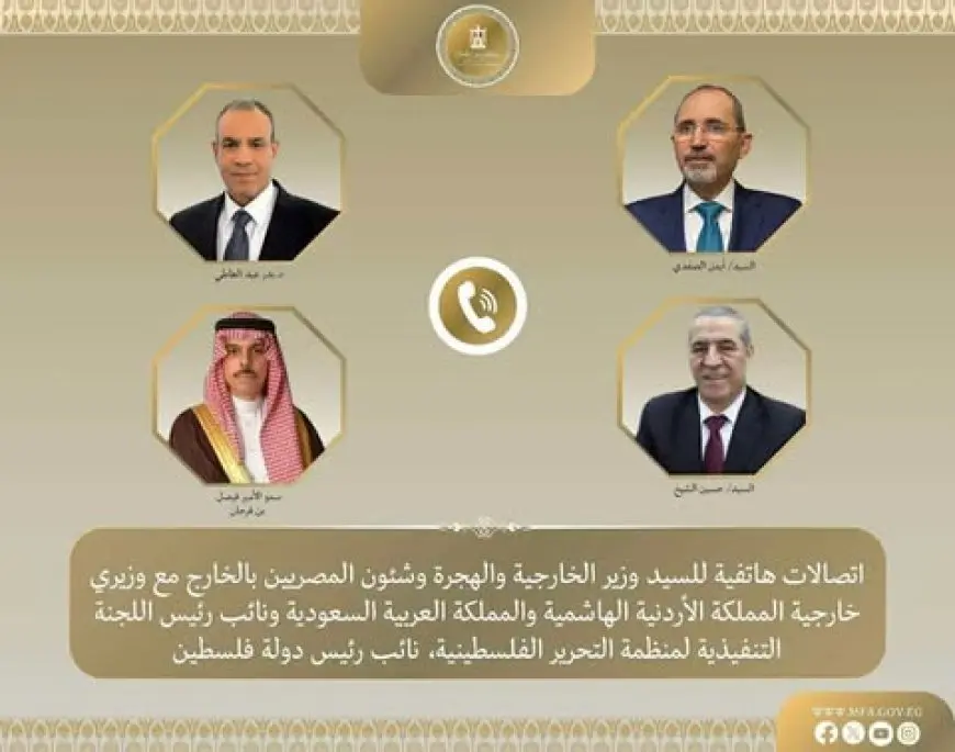وزير الخارجية يبحث مع نظرائه العرب تداعيات التصعيد الإسرائيلي ضد إيران
