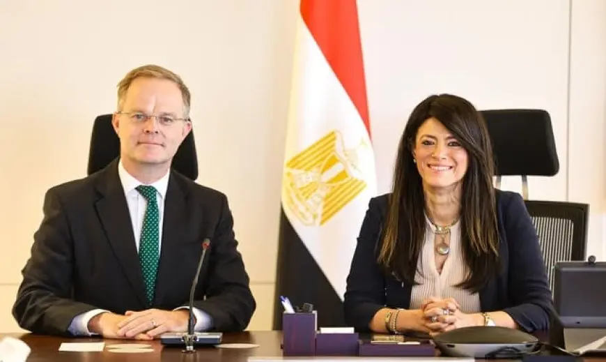 المشاط تبحث مع سفير المملكة المتحدة في مصر دفع العلاقات الاقتصادية