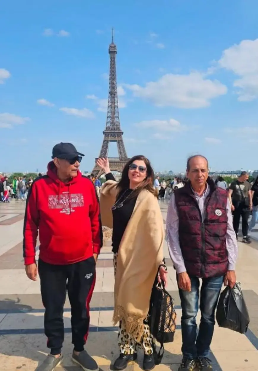 رانيا فريد شوقي تحكي قصة صورة جمعتها بأحمد بدير في باريس