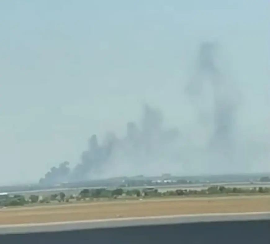 فيديو.. المدينة الصناعية في محافظة قزوين الإيرانية تتعرض لهجوم صاروخي إسرائيلي