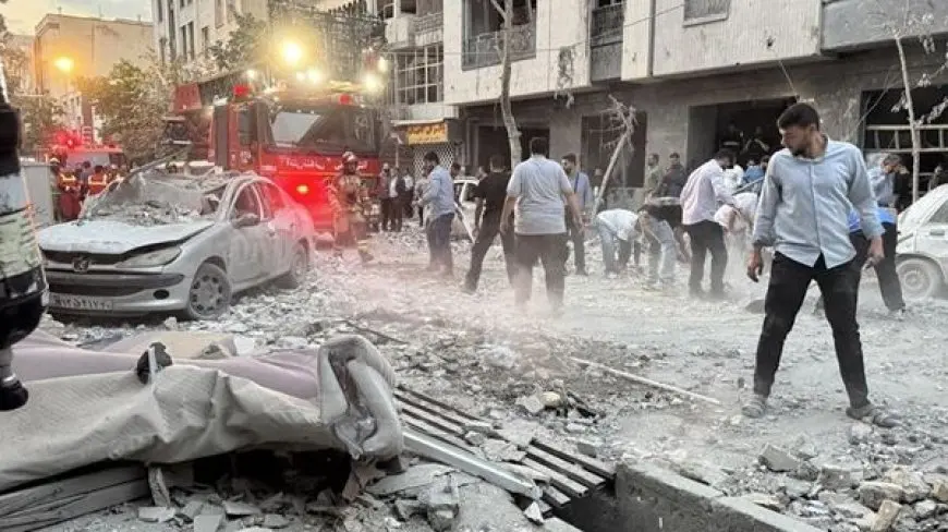 قصف إسرائيلي قرب السفارة العراقية في طهران