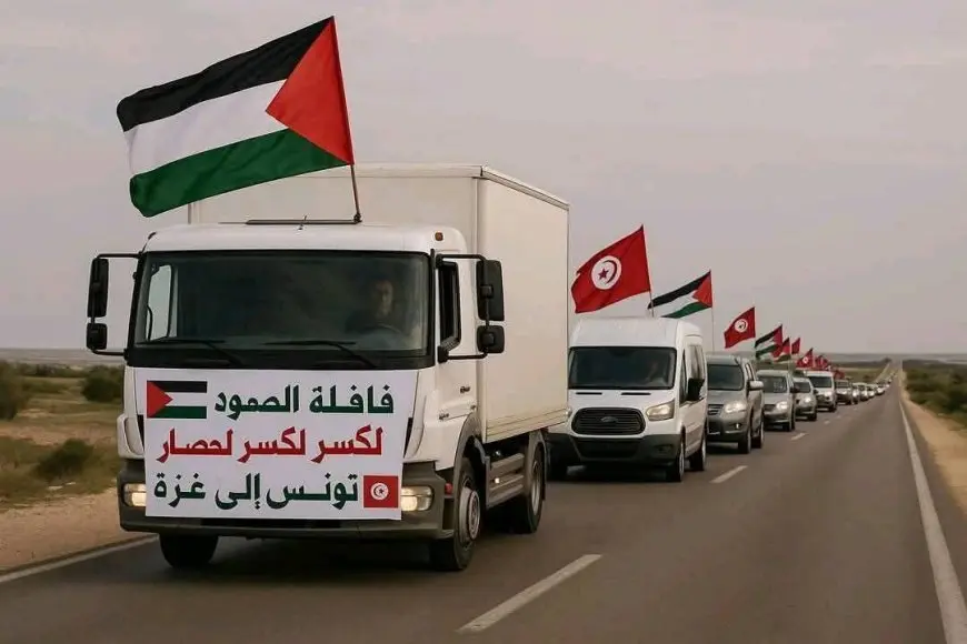 قافلة الصمود تتراجع إلى مصراتة وتطالب سلطات شرق ليبيا بالإفراج عن الموقوفين