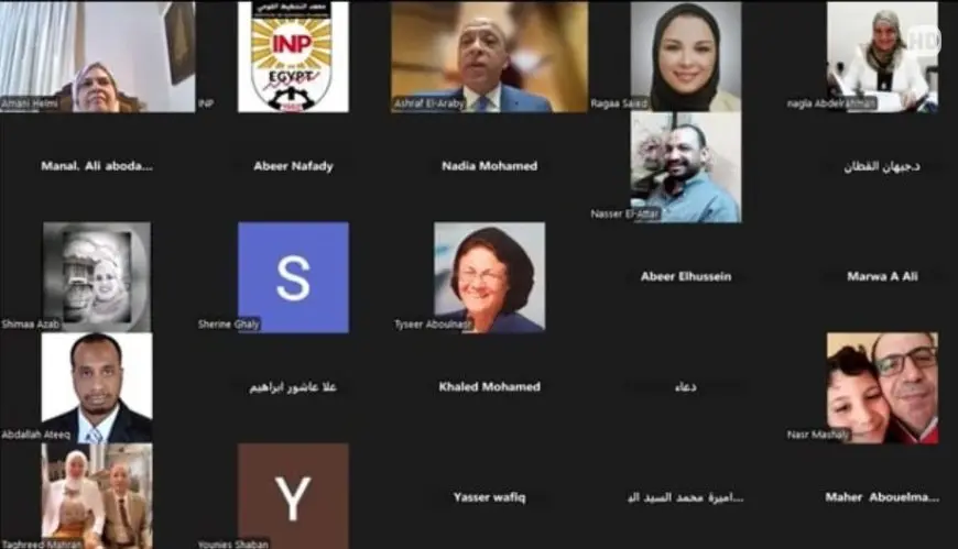 رئيس معهد التخطيط يستعرض سبل تعزيز دور البحث العلمي مع متدربي دبلوم «اتخاذ القرار القائم على الأدلة»