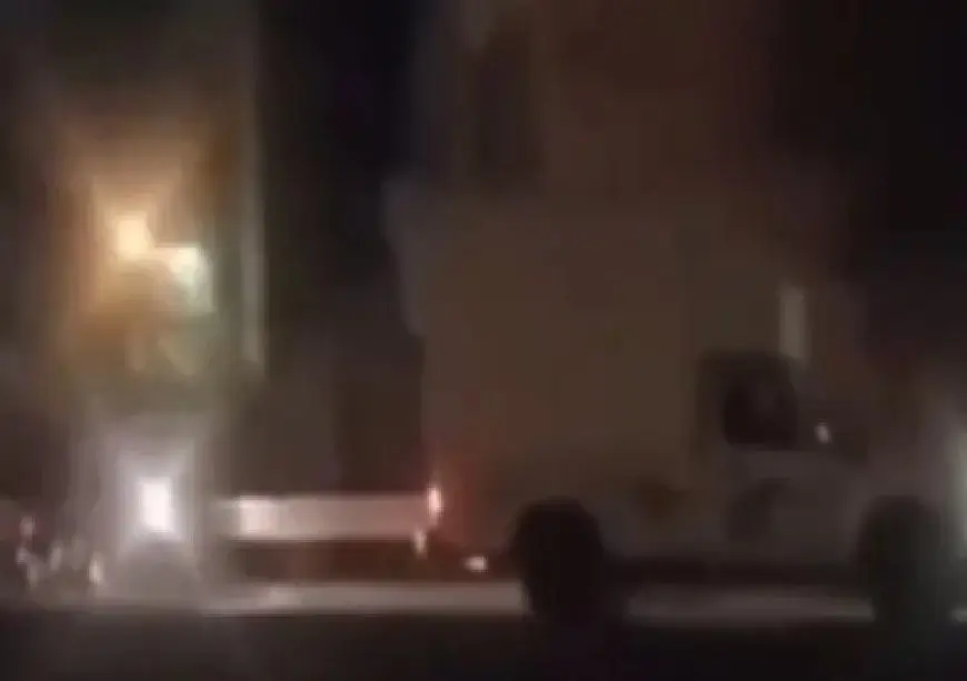 فيديو.. الأمن الإيراني يطارد شاحنة تابعة للموساد