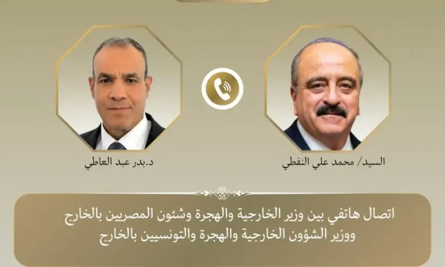 وزيرا خارجية مصر وتونس يبحثان العلاقات الثنائية والأوضاع الإقليمية