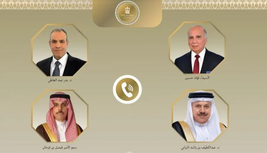وزراء خارجية مصر و3 دول عربية يبحثون سبل احتواء التصعيد في المنطقة ووقف إطلاق النار