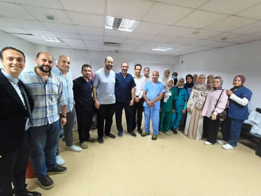 مستشفيات قنا الجامعية تنظم ورشة عمل في مناظير الجهاز الهضمي