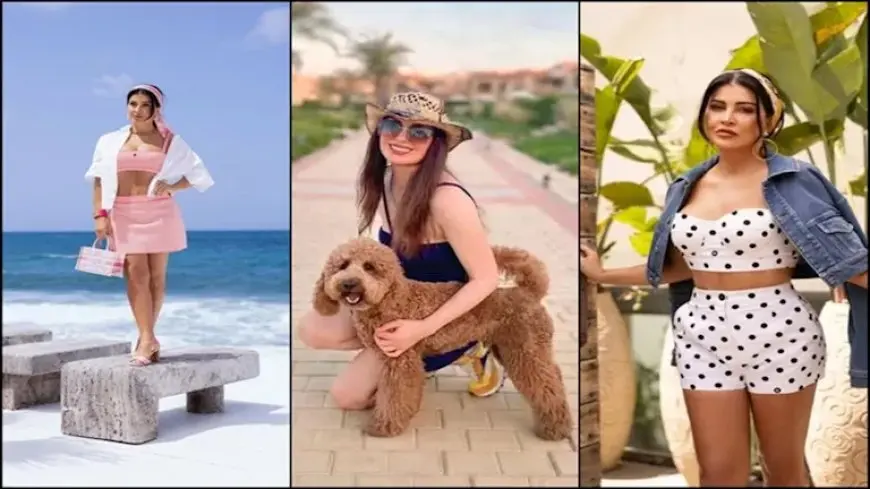 “جومانا بشورت ونرمين مع كلبها” 25 صورة جريئة لنجمات الفن بأجواء الصيف