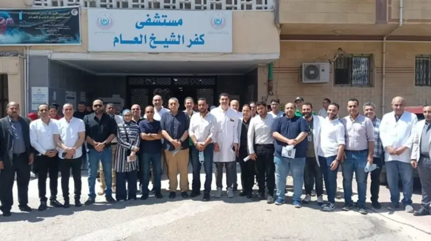 مساعد وزير الصحة يتفقد مستشفيات كفر الشيخ ويوجه بسرعة إنجاز المشروعات الصحية
