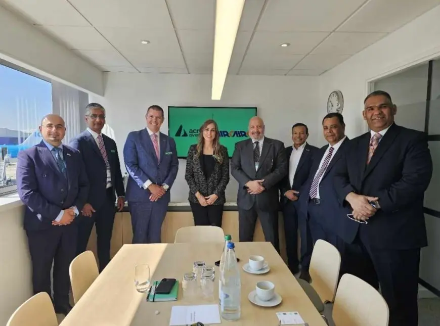 إير كايرو تعلن عن شراكة استراتيجية مع Acron Aviation خلال معرض باريس
