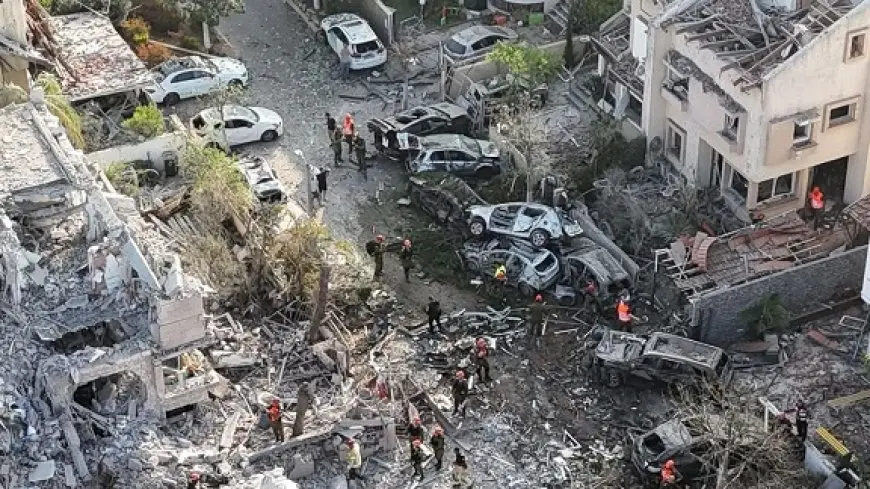 سفارة هولندا في تل أبيب تتعرض لأضرار بسبب القصف الإيراني