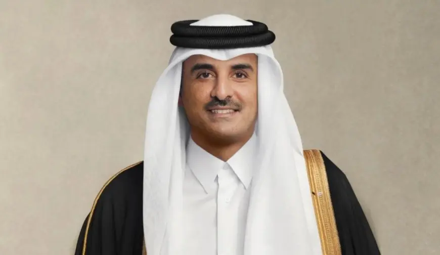 أمير قطر والمستشار الألماني يبحثان أهمية خفض التصعيد وحل الخلافات بالطرق الدبلوماسية