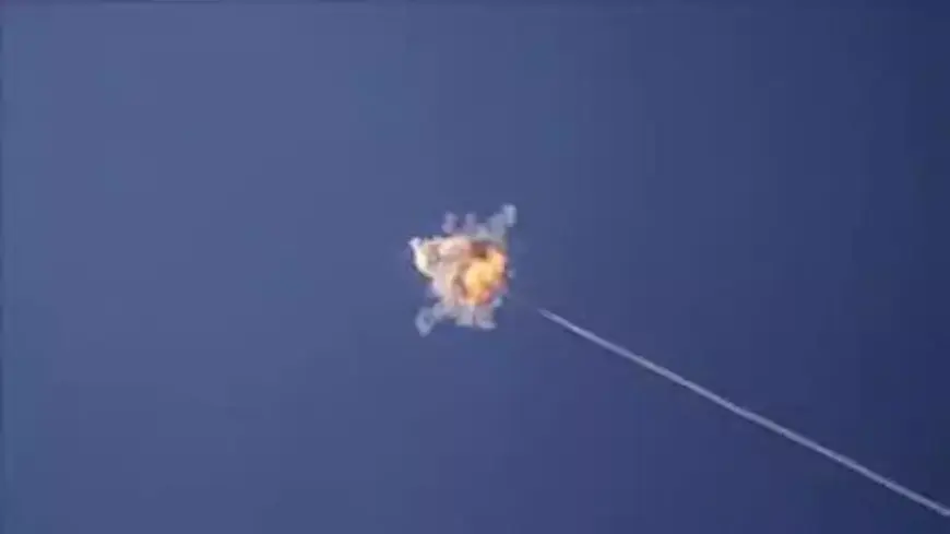الجيش الإسرائيلي يٌعلن اعتراض مسيرة قادمة من الشرق