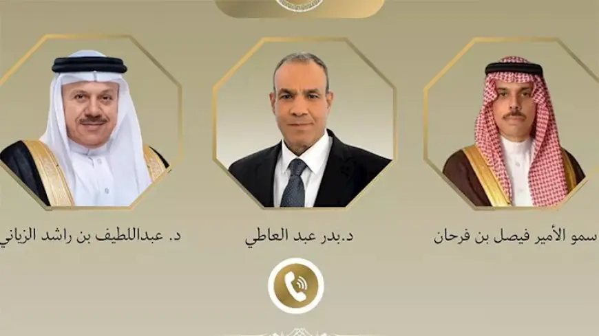 وزير الخارجية يبحث مع نظيريه السعودي والبحريني سبل احتواء التصعيد في المنطقة