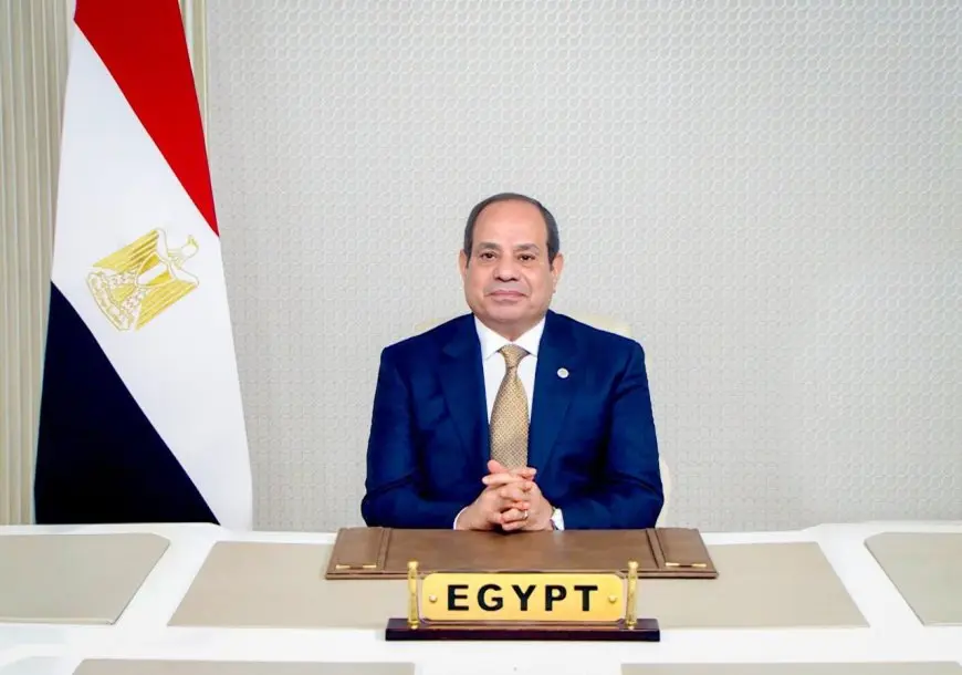 الرئيس السيسي: نؤكد أهمية اضطلاع الأمم المتحدة بدور ملموس لتحقيق السلام بالشرق الأوسط