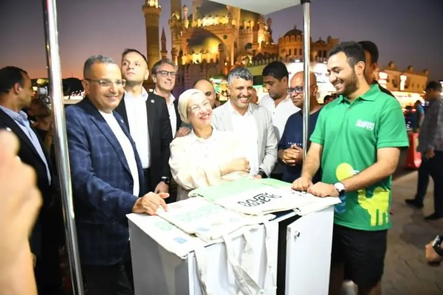 وزيرة البيئة ومحافظ جنوب سيناء يطلقان حملة رفع الوعي البيئي ضمن أنشطة مشروع شرم الشيخ خضراء