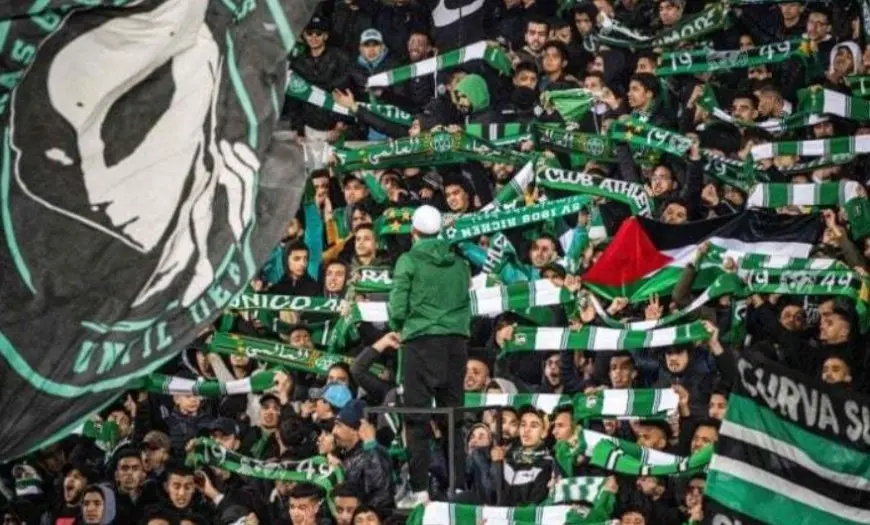 القضية.. أغنية من جمهور الرجاء البيضاوي بالمغرب دعما لفلسطين