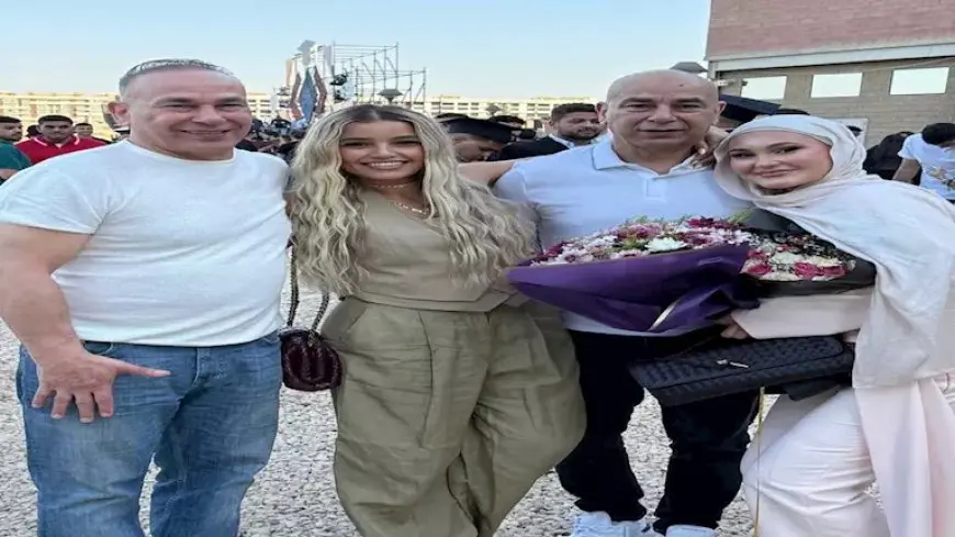 حسام حسن يحتفل بتخرج ابنته “جنى” من الجامعة