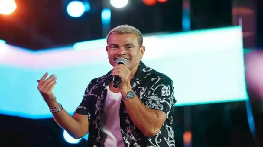 عمرو دياب يكشف عن بوستر ألبومه الجديد “ابتدينا”