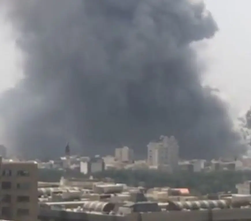 فيديو.. انفجار في محيط ميدان الحرس الثوري الإيراني بمدينة كرج