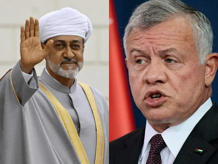 ملك الأردن وسلطان عُمان يبحثان سبل التوصل للتهدئة الشاملة في الإقليم