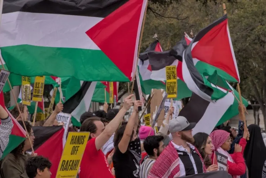 بلجيكا.. مظاهرة منددة بتواطؤ شركتين في إبادة غزة