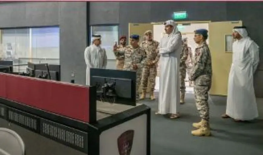 عقب الهجوم الإيراني.. أمير قطر يزور قيادة العمليات المشتركة