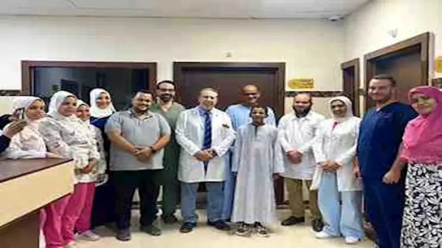 “تحلل البشرة السمية” .. أطباء مستشفى حورس بالأقصر ينجحون في إنقاذ طفل من مرض نادر يهدد الحياة