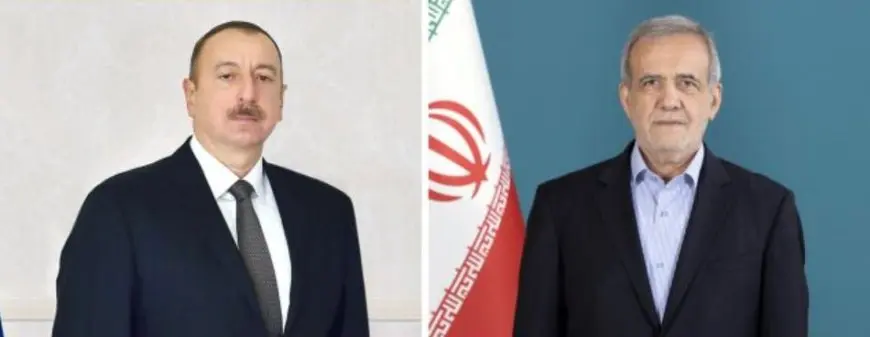 الرئيس الأذربيجاني يؤكد لنظيره الإيراني أهمية إرساء السلام والاستقرار بالمنطقة