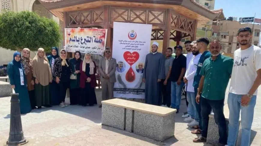 مديرية الصحة في شمال سيناء تطلق حملة لتعزيز الوعي بأهمية وفوائد نقل الدم