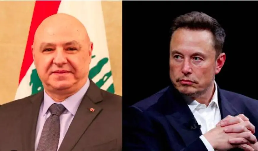 ماسك يعرب عن اهتمامه بقطاع الاتصالات في لبنان