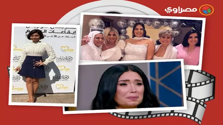 حدث في الفن|طلاق عبير صبري وبكاء مفيدة شيحة في زفاف ابنتها وحفل شيرين