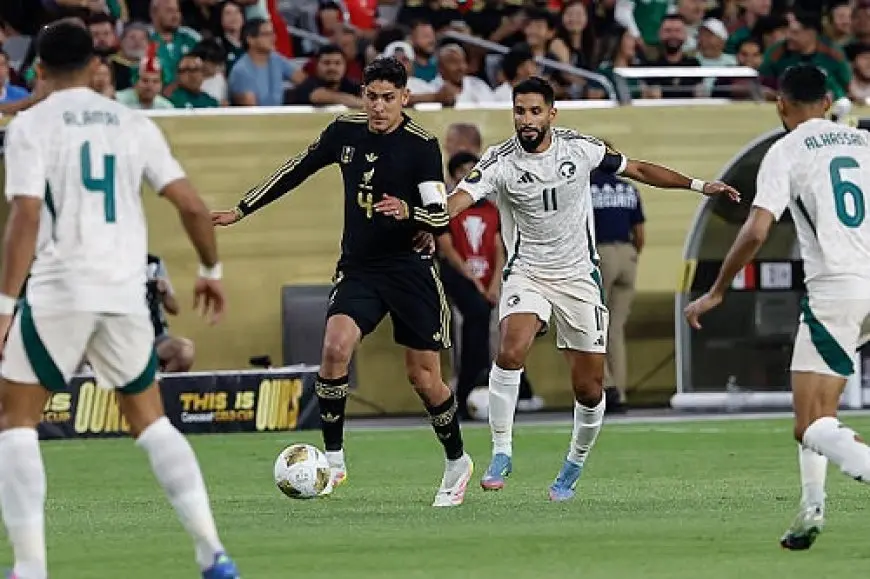منتخب السعودية يودع الكأس الذهبية بعد الخسارة أمام المكسيك