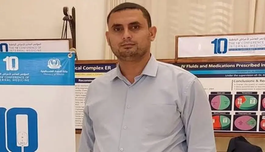 جريمة إسرائيلية جديدة.. نقابة الأطباء تنعى الطبيب أيمن أبو طير: شهيد الإنسانية الذي لحق بوالدته وزوجته وأطفاله